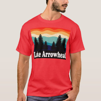 T-shirt Lac Arrowhead California Retro