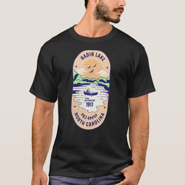 T-shirt Lac Badin, Nc Fonta F 1916 (Devant)