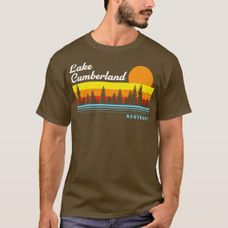 T-shirt Lac berland Kentucky Lake berland Fishing Retro