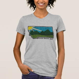 T-shirt Lac Bitterroot de folie du Montana
