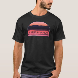 T-shirt Lac Brandt North Carolina Red Sunrise