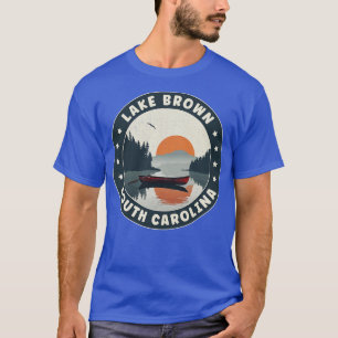 T-shirt Lac Brown Sud olina Sunset