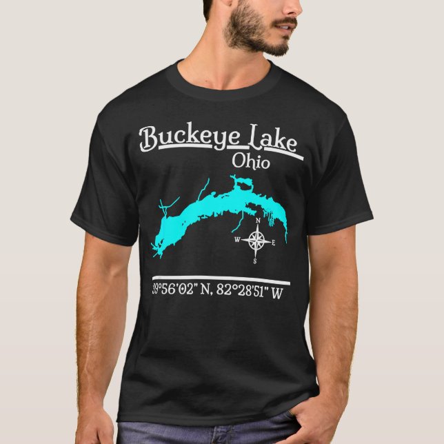 T-shirt Lac Buckeye Ohio (Devant)
