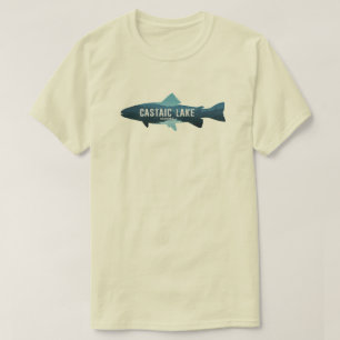 T-shirt Lac Castaic Californie Poisson