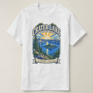 T-shirt Lac Crater National Park personnalisé