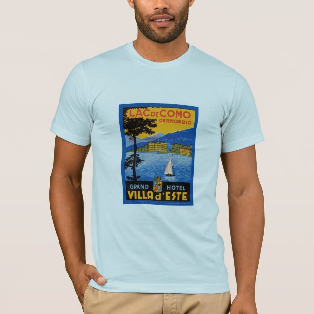 T-shirt Lac de Côme (Devant)