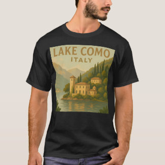 T-shirt Lac de Côme Italie