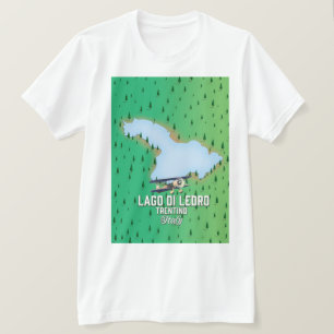 T-shirt Lac de Ledro Terento Italie.
