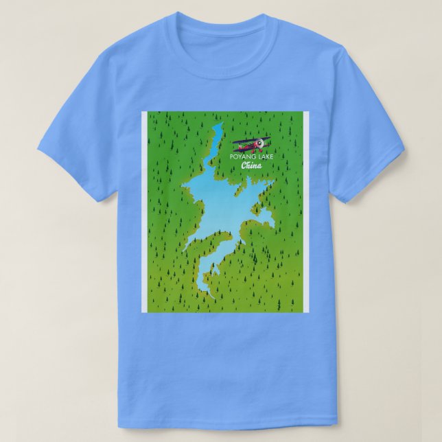 T-shirt Lac de Poyang (Design devant)