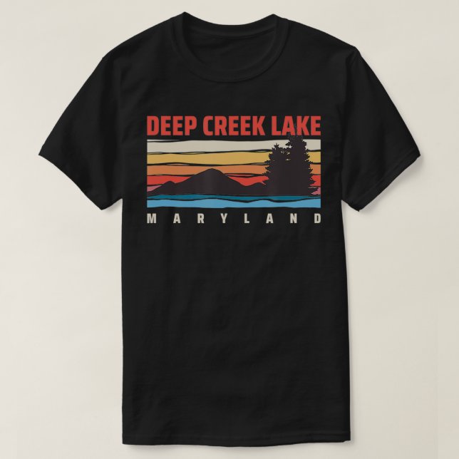 T-shirt Lac Deep Creek (Design devant)