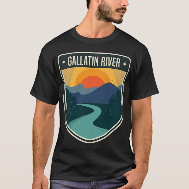 T-shirt Lac Deep Creek Maryland (Devant)