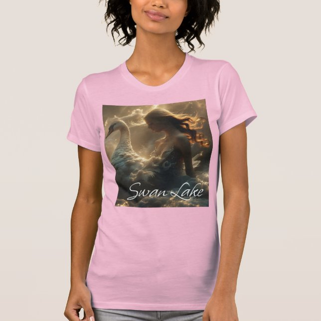 T-SHIRT LAC DES CYGNES - BALLET & DANSE -  (Devant)