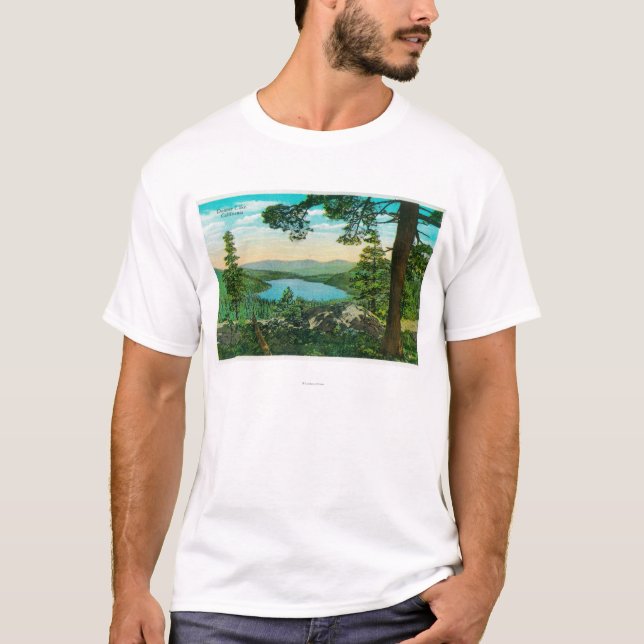 T-shirt Lac Donner, la Californie de Ridge (Devant)