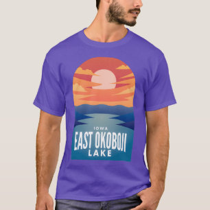 T-shirt Lac Est Okoboji 