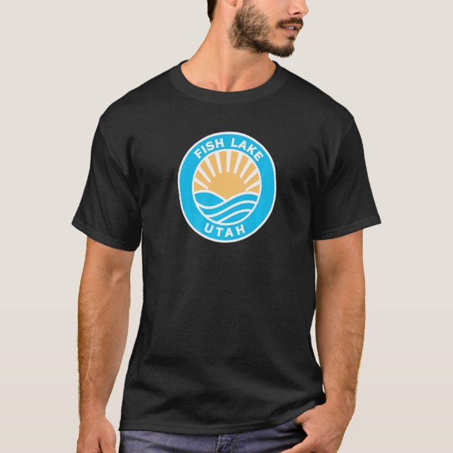 T-shirt Lac Fish Utah (Devant)