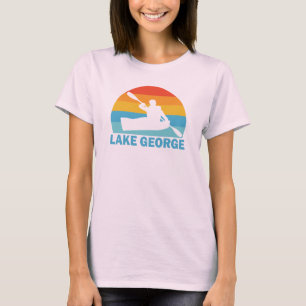 T-shirt Lac George New York Kayak