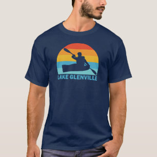 T-shirt Lac Glenville Caroline du Nord Kayak