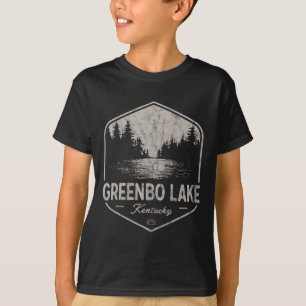 T-shirt Lac Greenbo Kentucky Plein air Vintage