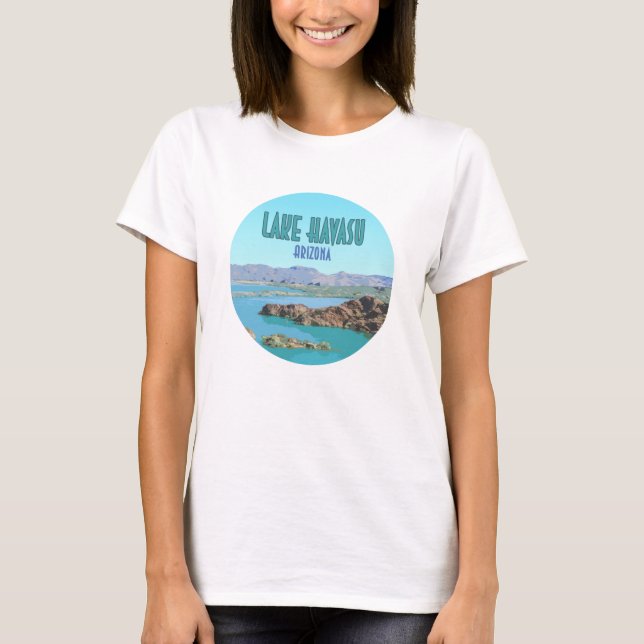 T-shirt Lac Havasu Arizona Vintage (Devant)