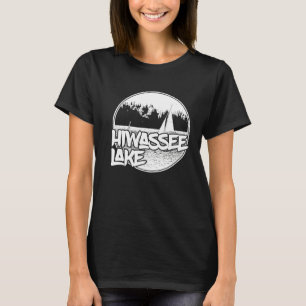 T-shirt Lac Hiwassee Caroline du Nord Voile Bateau