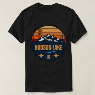 T-shirt Lac Hudson, Indiana