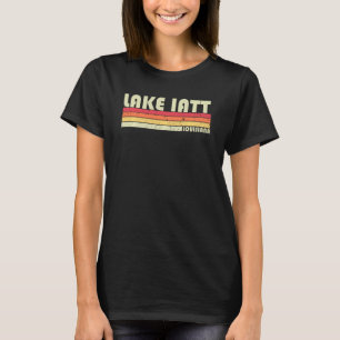 T-shirt Lac Iatt Louisiana Funny Pêche Camping Été