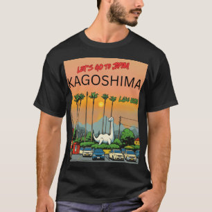T-shirt Lac Ikeda Kagoshima Japon Voyage
