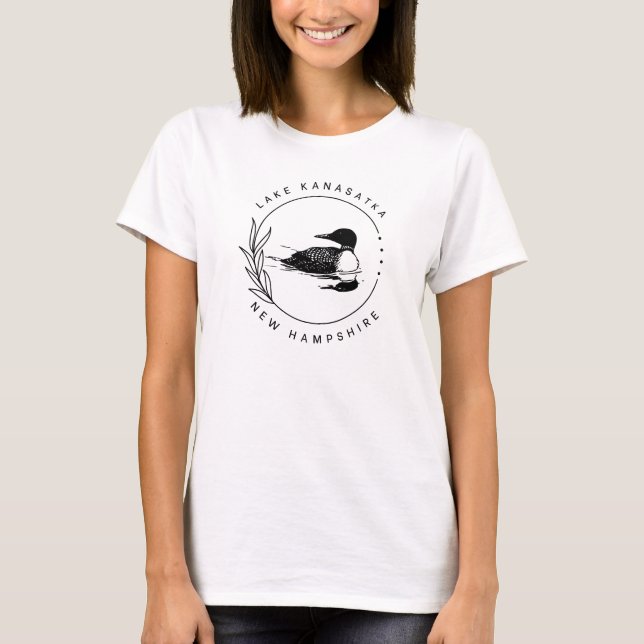 T-shirt Lac Kanasatka Loon T (Devant)