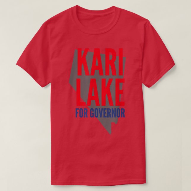 T-shirt Lac Kari pour gouverneur (Design devant)