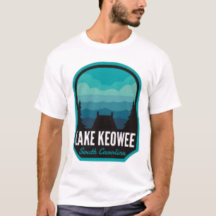 T-shirt Lac Keowee Caroline du Sud Été