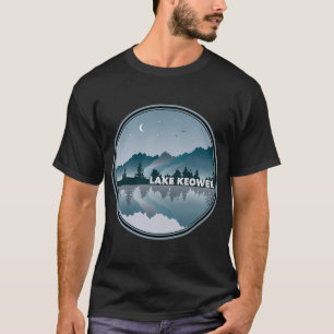 T-shirt Lac Keowee réflexion Caroline du Sud