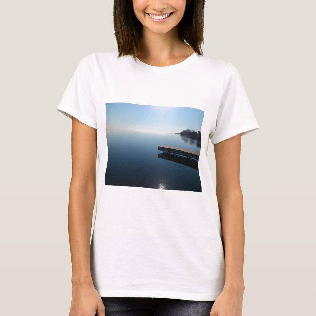T-shirt Lac Kingston, Ontario (Devant)