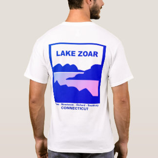 T-shirt Lac Life coloré Tee avant et arrière