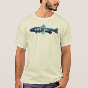T-shirt Lac Lure Caroline du Nord Poisson