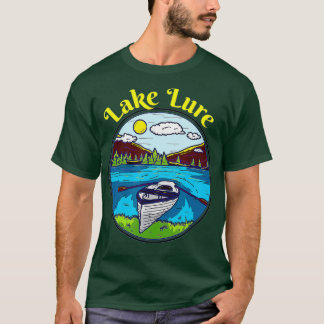 T-shirt Lac Lure Vêtements North Carolina Rétro Boating