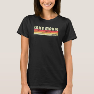 T-shirt Lac Marie Illinois Drôle Pêche Camping Été