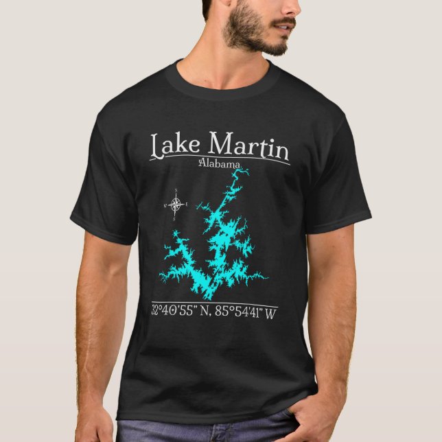T-shirt Lac Martin Alabama (Devant)