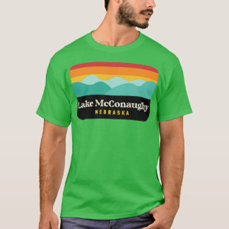 T-shirt Lac McConaughy Nebraska Camping Plage Pêche