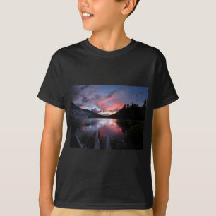 T-shirt Lac Merced Sunset - Yosemite - Californie