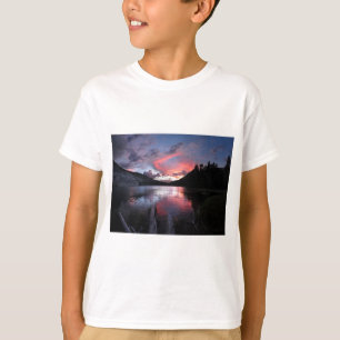 T-shirt Lac Merced Sunset - Yosemite - Californie