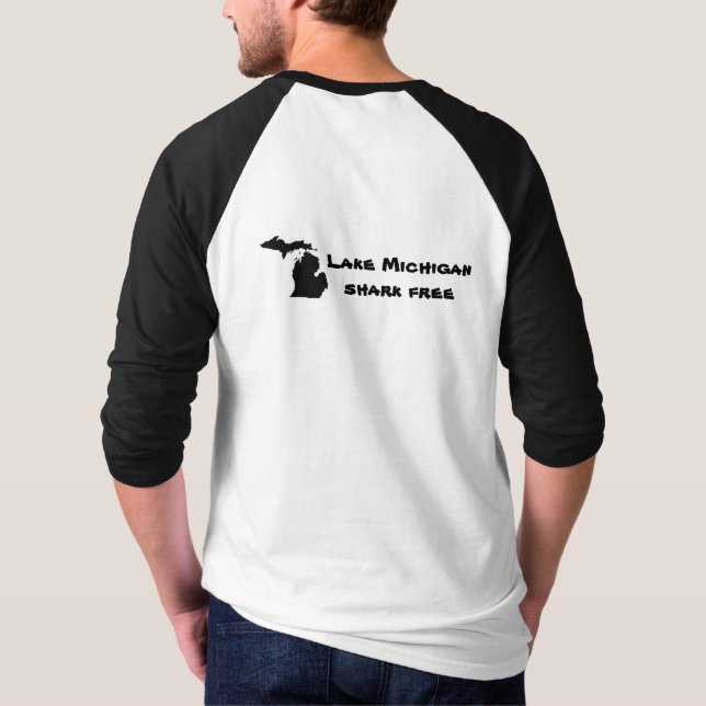 T-shirt Lac Michigan - sans requin (Dos)