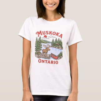 T-shirt Lac Muskoka Ontario Canada