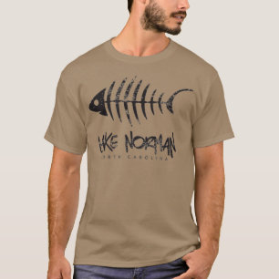 T-shirt Lac Norman LKN Caroline du Nord Cadeau de pêche