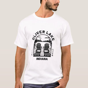 T-shirt Lac Oliver Indiana Extérieur Vintage 1 