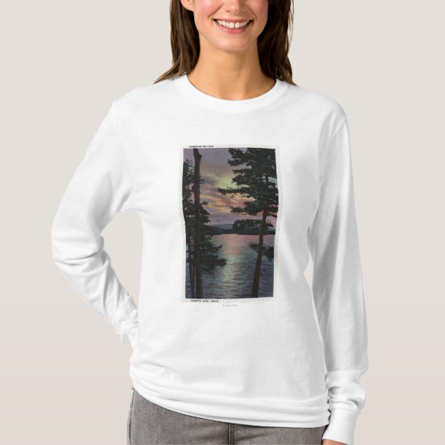 T-shirt Lac Payette, identification - Evintide sur la (Devant)