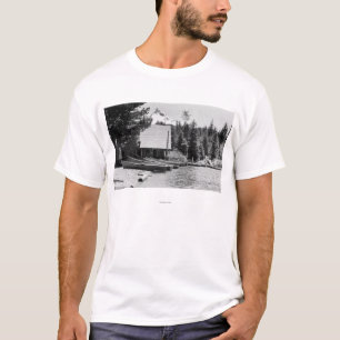 T-shirt Lac PhotographDiamond de loge de lac diamond, OU