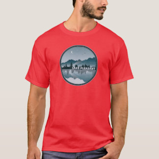 T-shirt Lac Pleasant Arizona réflexion surdimensionné
