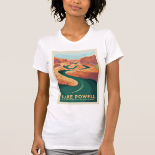 T-shirt Lac Powell   Arizona et Utah