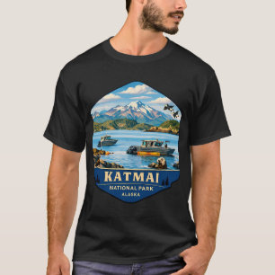T-shirt Lac Rough River KY Coucher de soleil Rétro