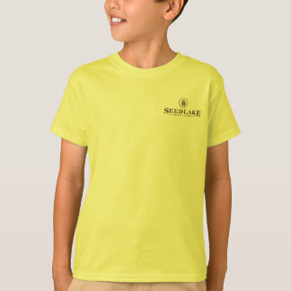 T-shirt Lac seed - logo de cône de pin sur l'avant, dessus